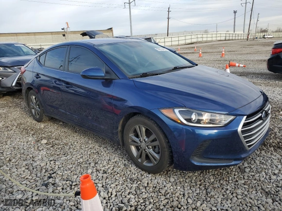 2017 Hyundai Elantra SE with VIN 5NPD84LF0HH107937, listed as a Copart auction lot 50074435 with 79,018 mi miles and Salvage Title. Bid and sale history available at carsss.com. Image 4.