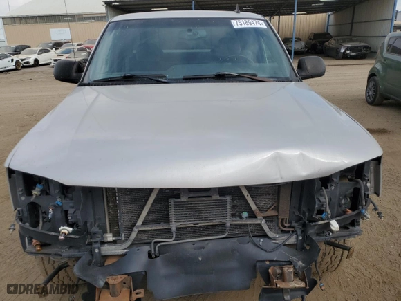 2007 GMC Sierra 1500 Classic SLT with VIN 2GTEK19Z371137665, listed as a Copart auction lot 75189474 with 271,832 mi miles and Salvage Title. Bid and sale history available at carsss.com. Image 5.