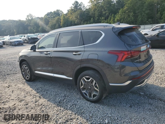 2023 Hyundai Santa Fe Hybrid SEL Premium with VIN 5NMS3DA16PH000092, listed as a Copart auction lot 70671854 with 36,603 mi miles and Salvage Title. Bid and sale history available at carsss.com. Image 2.