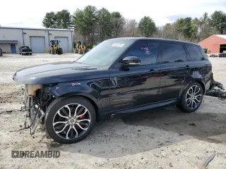 2018 Land Rover Range Rover Sport HSE Dynamic with VIN SALWV2SV7JA406930, listed as a Copart auction lot 49456785 with 84,834 mi miles and Salvage Title. Bid and sale history available at carsss.com. Image 1.
