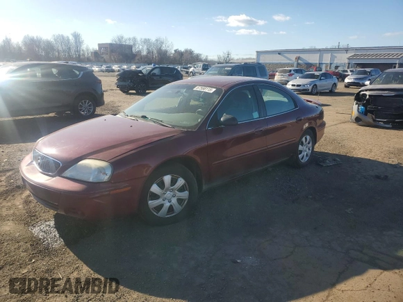 2005 Mercury Sable GS with VIN 1MEFM50U25A602364, listed as a Copart auction lot 87588115 with 139,738 mi miles and Salvage title. Bid and sale history available at DreamBid. Image 1.