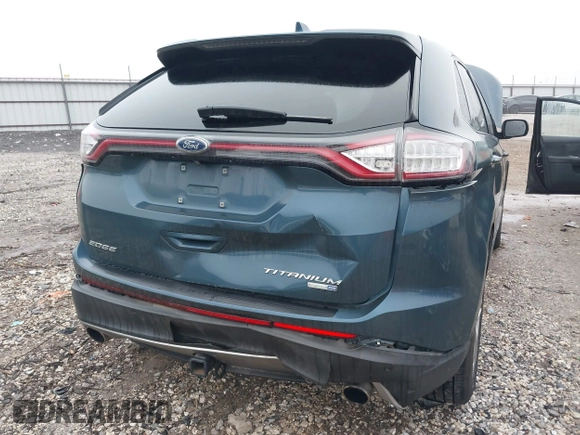 2016 Ford Edge Titanium with VIN 2FMPK4K96GBB66684, listed as a IAAI auction lot 41487600 with 170,238 mi miles. Bid and sale history available at carsss.com. Image 6.
