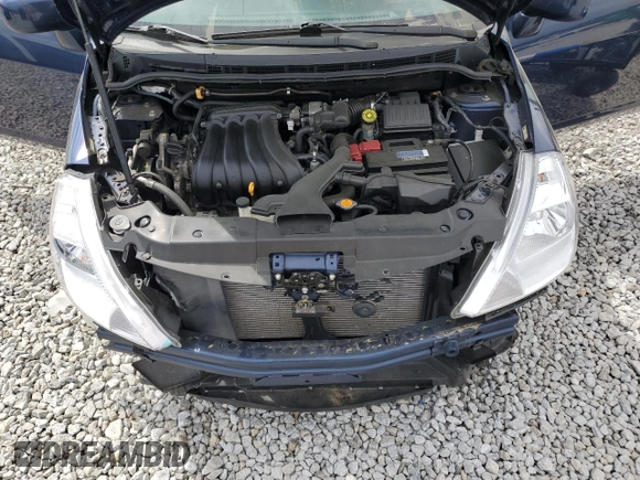 2012 Nissan Versa S with VIN 3N1BC1CP0CK202738, listed as a Copart auction lot 51839215 with 154,584 mi miles and Salvage Title. Bid and sale history available at carsss.com. Image 11.