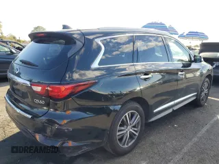 2018 Infiniti QX60 with VIN 5N1DL0MN0JC510584, listed as a Copart auction lot 47620935 with 182,537 mi miles and Salvage Title. Bid and sale history available at carsss.com. Image 3.