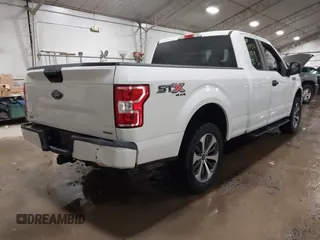 2020 Ford F-150 XL with VIN 1FTEX1EP6LFB29794, listed as a IAAI auction lot 41422229 with 105,388 mi miles. Bid and sale history available at carsss.com. Image 4.