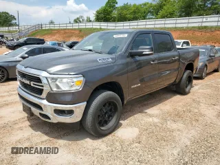 2020 Ram 1500 Big Horn with VIN 1C6RREFT0LN406628, listed as a Copart auction lot 54843705 with 178,550 mi miles and Clean title. Bid and sale history available at DreamBid. Image 1.