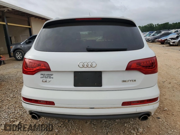 2013 Audi Q7 Premium Plus z VIN WA1LMAFE4DD000781, wystawiony jako Copart lot #57255315 z przebiegiem 129 709 mil mil oraz Szkoda całkowita • Salvage title. Historia ofert i sprzedaży dostępna na DreamBid. Obrazek 6.