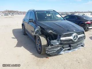 2020 Mercedes-Benz GLE with VIN 4JGFB4KB8LA097582, listed as a IAAI auction lot 41408583 with 85,525 mi miles. Bid and sale history available at carsss.com. Image 1.