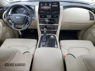 2024 Infiniti QX80 LUXE with VIN JN8AZ2AE0R9330122, listed as a Copart auction lot 88678885 with 6,783 mi miles and Salvage Title. Bid and sale history available at carsss.com. Image 8.