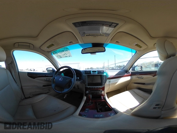 2010 Lexus LS 460 with VIN JTHBL5EF3A5099023, listed as a IAAI auction lot 41865321 with 136,845 mi miles and . Bid and sale history available at DreamBid. Image 22.