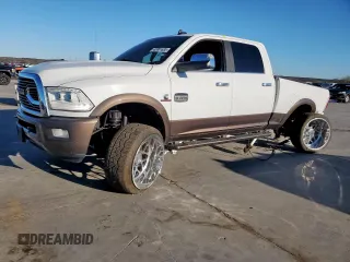 2018 Ram 2500 Limited z VIN 3C6UR5GL0JG406398, wystawiony jako Copart lot #47801635 z przebiegiem 84 581 mil mil oraz Szkoda całkowita • Salvage title. Historia ofert i sprzedaży dostępna na DreamBid. Obrazek 1.