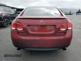 2006 Lexus GS 300 z VIN JTHBH96S965025584, wystawiony jako Copart lot #54172535 z przebiegiem 134 196 mil mil oraz Szkoda całkowita • Salvage title. Historia ofert i sprzedaży dostępna na DreamBid. Obrazek 6.