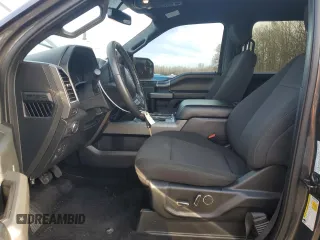 2018 Ford F-150 XL with VIN 1FTEW1EG5JFA40735, listed as a Copart auction lot 46301115 with 122,463 mi miles and Salvage Title. Bid and sale history available at carsss.com. Image 7.