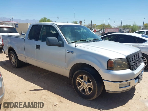 2004 Ford F-150 STX with VIN 1FTRX12W54NC30958, listed as a IAAI auction lot 42320503 with 186,729 mi miles and . Bid and sale history available at DreamBid. Image 1.