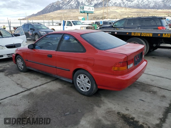 1997 Honda Civic DX with VIN 1HGEJ6124VL029577, listed as a Copart auction lot 87476864 with 210,802 mi miles and Clean Title. Bid and sale history available at carsss.com. Image 2.