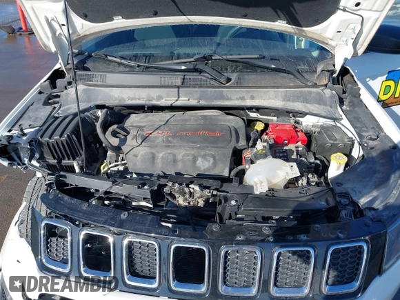 2020 Jeep Compass Sport with VIN 3C4NJDAB5LT170761, listed as a IAAI auction lot 41645477 with 74,919 mi miles. Bid and sale history available at carsss.com. Image 10.