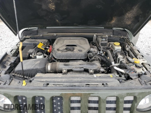 2021 Jeep Wrangler Sport with VIN 1C4GJXAN7MW535201, listed as a Copart auction lot 78378014 with 64,384 mi miles and Salvage Title. Bid and sale history available at DreamBid. Image 11.