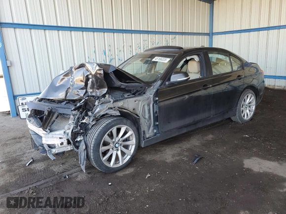 2016 BMW 3 Series 320i xDrive with VIN WBA8A3C57GK551997, listed as a Copart auction lot 46166335 with Not Provided miles and Salvage Title. Bid and sale history available at DreamBid. Image 1.