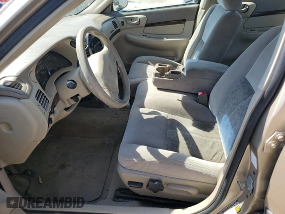 2005 Chevrolet Impala с VIN 2G1WF52E059220355, выставлен на аукционе Copart как лот 59033184 с пробегом 315 292 миль миль и Списание • Salvage title. История ставок и продаж доступна на DreamBid. Изображение 7.