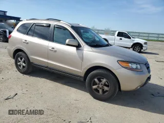 2007 Hyundai Santa Fe GLS with VIN 5NMSG13D77H041762, listed as a Copart auction lot 55879385 with 96,665 mi miles and Non repairable. Bid and sale history available at DreamBid. Image 4.
