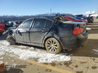 2011 BMW 3 Series 328i xDrive with VIN WBAPK5G59BNN31157, listed as a Copart auction lot 46153605 with 123,652 mi miles and Salvage Title. Bid and sale history available at carsss.com. Image 2.