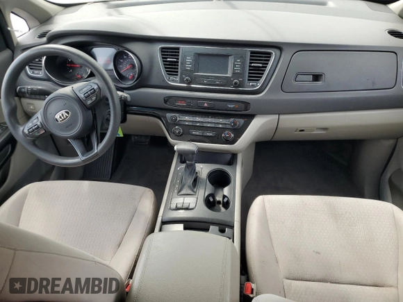 2018 Kia Sedona LX with VIN KNDMB5C16J6378853, listed as a Copart auction lot 51292245 with 141,329 mi miles and Salvage Title. Bid and sale history available at carsss.com. Image 8.