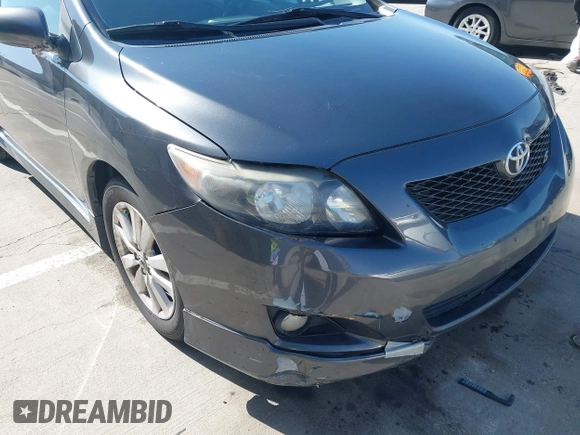 2009 Toyota Corolla with VIN 1NXBU40E19Z143959, listed as a IAAI auction lot 42032312 with 155,776 mi miles. Bid and sale history available at carsss.com. Image 17.