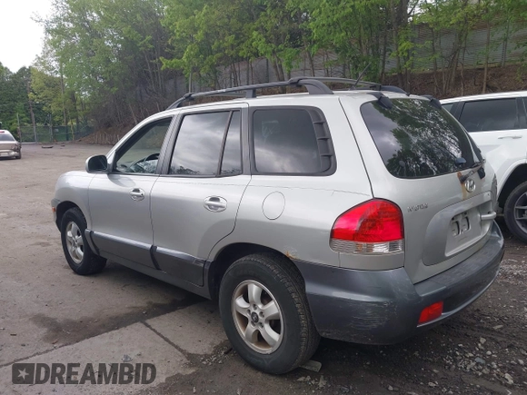 2006 Hyundai Santa Fe GLS with VIN KM8SC13D56U071213, listed as a IAAI auction lot 42239720 with 155,106 mi miles and . Bid and sale history available at DreamBid. Image 3.