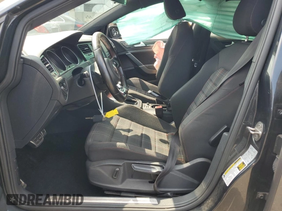 2017 Volkswagen Golf GTI S with VIN 3VW4T7AU4HM073347, listed as a Copart auction lot 67184454 with 76,173 mi miles and Salvage Title. Bid and sale history available at carsss.com. Image 7.
