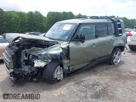 2020 Land Rover Defender SE with VIN SALEPEEU1L2007406, listed as a IAAI auction lot 42454973 with 34,017 mi miles and . Bid and sale history available at DreamBid. Image 6.