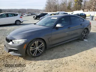 2015 BMW 4 Series 435i with VIN WBA4B1C58FD955538, listed as a Copart auction lot 42314545 with 135,191 mi miles and Salvage Title. Bid and sale history available at carsss.com. Image 1.
