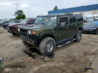 2003 Hummer H2 with VIN 5GRGN23U93H122807, listed as a Copart auction lot 54326474 with 161,945 mi miles and Salvage Title. Bid and sale history available at carsss.com. Image 1.