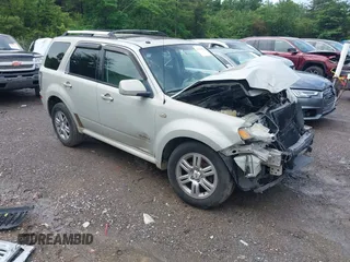 2008 Mercury Mariner Premier с VIN 4M2CU87108KJ53759, выставлен на аукционе IAAI как лот 42131059 с пробегом 190 894 миль миль и . История ставок и продаж доступна на DreamBid. Изображение 1.