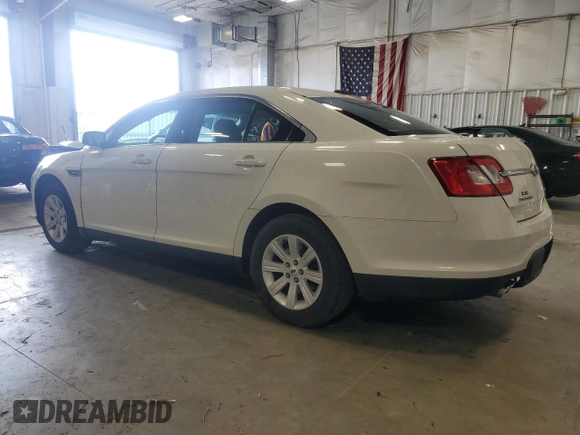 2011 Ford Taurus SE with VIN 1FAHP2DW8BG137888, listed as a Copart auction lot 53833315 with 154,323 mi miles and Non Repairable. Bid and sale history available at carsss.com. Image 2.