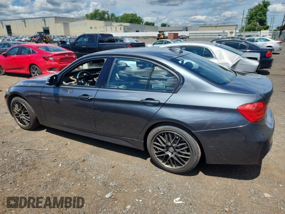2014 BMW 3 Series 335i xDrive with VIN WBA3B9C58EJ466051, listed as a Copart auction lot 65060915 with Not provided miles and Salvage title. Bid and sale history available at DreamBid. Image 2.