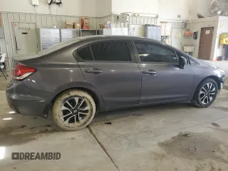 2014 Honda Civic Sedan EX with VIN 19XFB2F89EE047734, listed as a Copart auction lot 52445725 with 96,822 mi miles and Salvage Title. Bid and sale history available at carsss.com. Image 3.