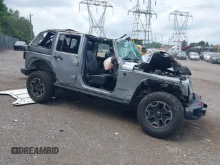 2016 Jeep Wrangler Unlimited Rubicon Hard Rock z VIN 1C4BJWFGXGL311361, wystawiony jako IAAI lot #42727341 z przebiegiem 157 103 mil mil oraz . Historia ofert i sprzedaży dostępna na DreamBid. Obrazek 1.