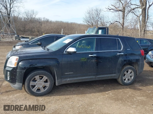 2013 GMC Terrain SLE with VIN 2GKALMEK7D6433734, listed as a IAAI auction lot 41509160 with 164,758 mi miles. Bid and sale history available at carsss.com. Image 14.