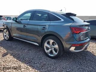 2023 Audi Q5 Sportback S line Premium Plus with VIN WA15AAFY8P2059697, listed as a Copart auction lot 70854874 with 7,650 mi miles and Salvage Title. Bid and sale history available at carsss.com. Image 2.