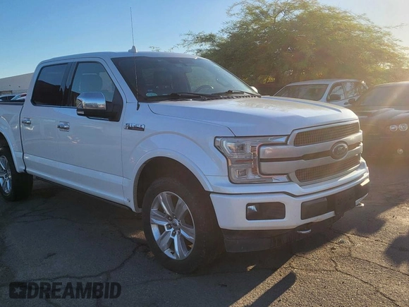 2018 Ford F-150 XL with VIN 1FTEW1EG8JFD27888, listed as a Copart auction lot 61607985 with 95,494 mi miles and Clean title. Bid and sale history available at DreamBid. Image 1.