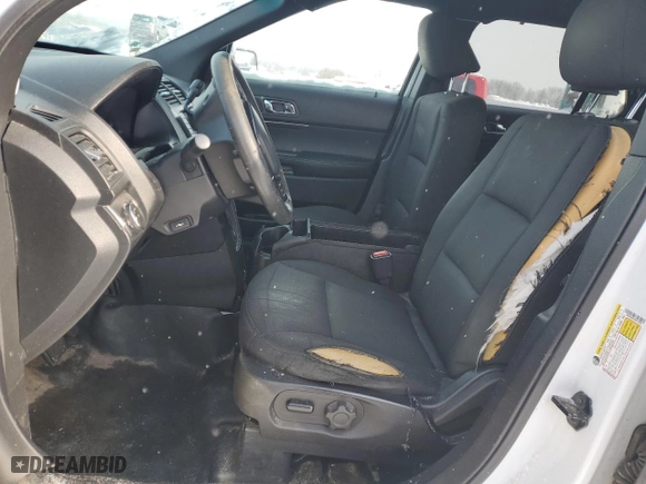 2016 Ford Utility Police Interceptor with VIN 1FM5K8AR7GGC72781, listed as a Copart auction lot 89398995 with 0 mi miles and Clean Title. Bid and sale history available at carsss.com. Image 7.