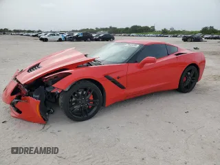 2019 Chevrolet Corvette 1LT z VIN 1G1YB2D76K5112381, wystawiony jako Copart lot #59689395 z przebiegiem 19 905 mil mil oraz Nie do naprawy • Non repairable. Historia ofert i sprzedaży dostępna na DreamBid. Obrazek 1.