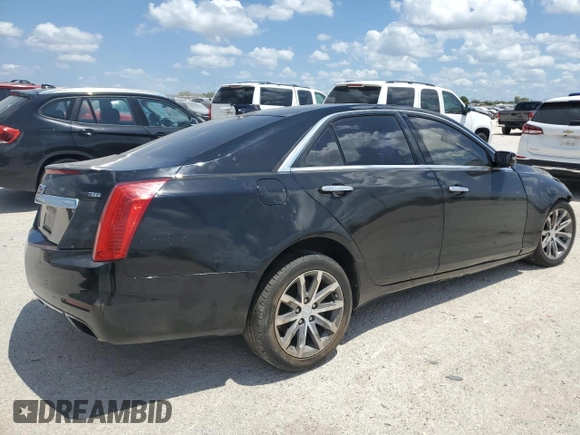 2016 Cadillac CTS Luxury Collection AWD with VIN 1G6AX5SS7G0152866, listed as a Copart auction lot 67030534 with 88,826 mi miles and Salvage Title. Bid and sale history available at DreamBid. Image 3.