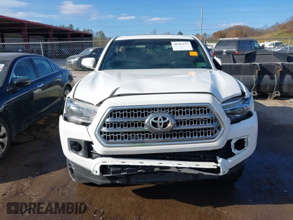 2017 Toyota Tacoma SR5 with VIN 3TMCZ5AN8HM063513, listed as a IAAI auction lot 40703177 with 42,323 mi miles and . Bid and sale history available at carsss.com. Image 13.