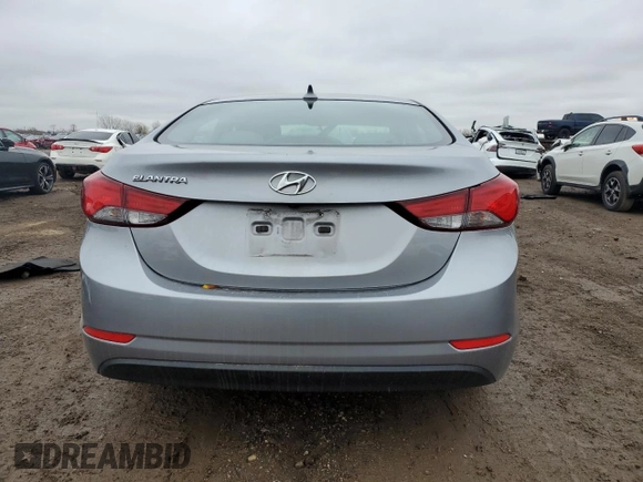 2015 Hyundai Elantra SE z VIN 5NPDH4AE1FH637664, wystawiony jako Copart lot #80329264 z przebiegiem 123 641 mil mil oraz Szkoda całkowita • Salvage title. Historia ofert i sprzedaży dostępna na DreamBid. Obrazek 6.