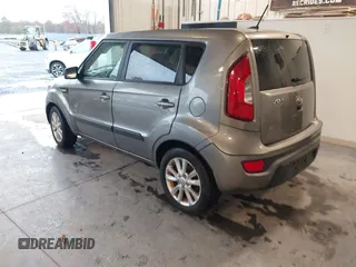 2013 Kia Soul with VIN KNDJT2A53D7614734, listed as a IAAI auction lot 41973020 with 72,528 mi miles. Bid and sale history available at carsss.com. Image 3.