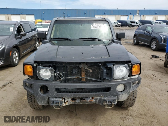 2006 Hummer H3 with VIN 5GTDN136X68205918, listed as a Copart auction lot 51669535 with 112,242 mi miles and Clean Title. Bid and sale history available at carsss.com. Image 5.