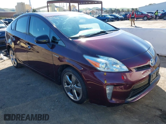 2013 Toyota Prius One with VIN JTDKN3DU7D5616179, listed as a IAAI auction lot 41640997 with 130,411 mi miles. Bid and sale history available at carsss.com. Image 1.