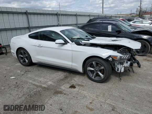 2016 Ford Mustang V6 with VIN 1FA6P8AM7G5241479, listed as a Copart auction lot 50695455 with 117,745 mi miles and Salvage title. Bid and sale history available at DreamBid. Image 4.