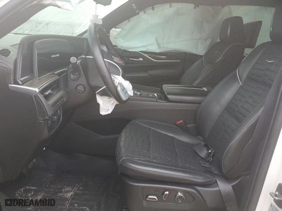 2022 Cadillac Escalade Sport Platinum with VIN 1GYS4GKL5NR186998, listed as a Copart auction lot 85714654 with 47,577 mi miles and Salvage Title. Bid and sale history available at carsss.com. Image 7.